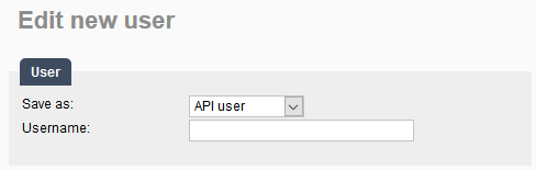 Create API User - onOffice API